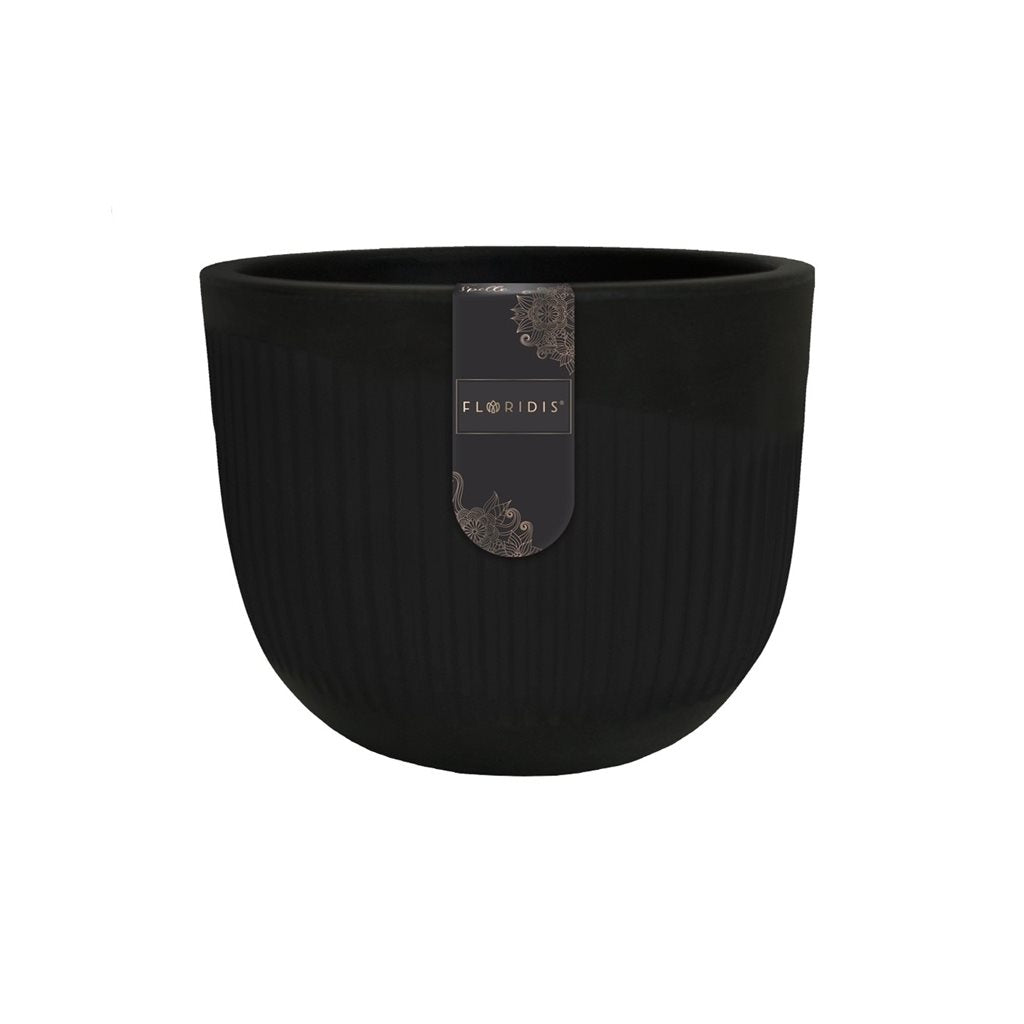 MACETA 15X15CM SPELLO RISCHIO NEGRA