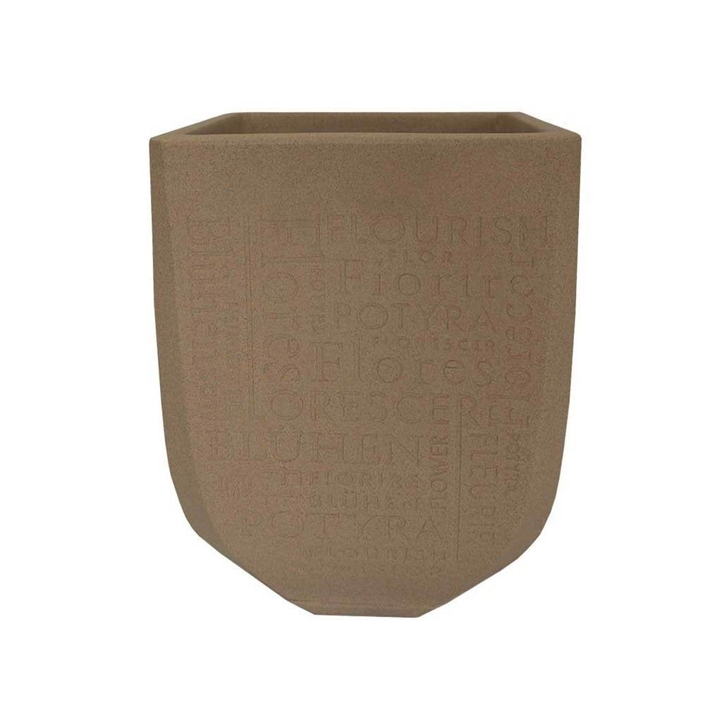 MACETA 30X44CM 4YOU CEMENTO BEIGE