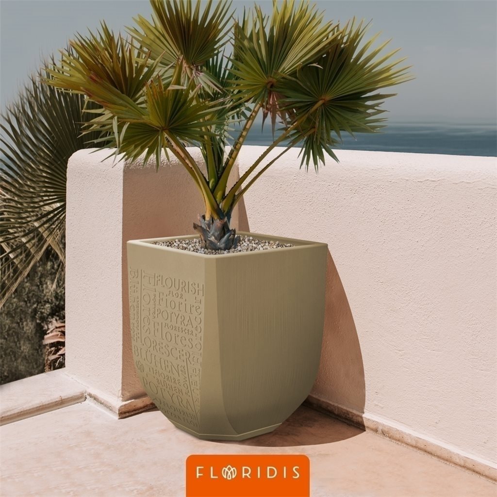 MACETA 30X44CM 4YOU CEMENTO BEIGE