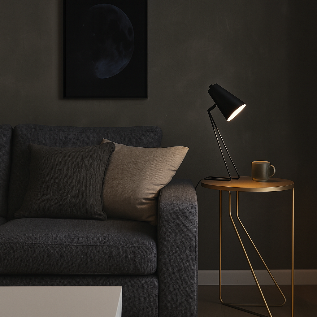 ARTEFACTO DECORATIVO DE MESA SAN PETERSBURGO - NEGRO