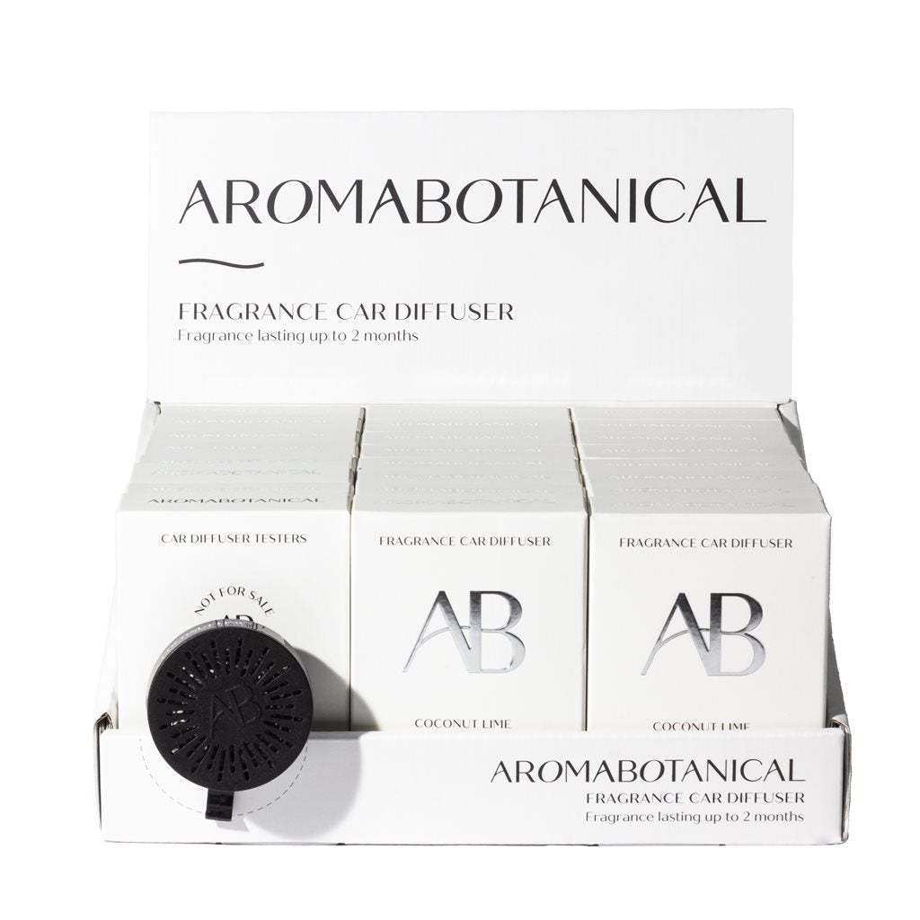 DIFUSOR PARA AUTO COCONUT LIME BLANCO