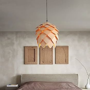 Colgante flor de Madera