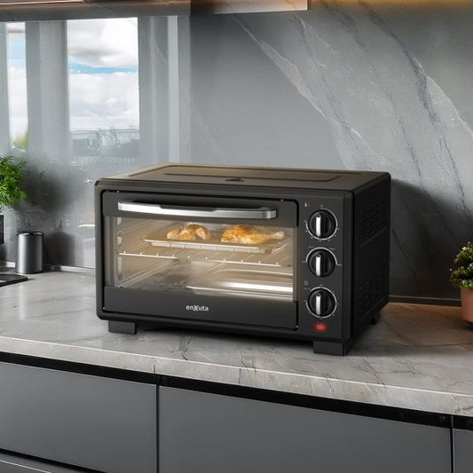 HORNO ELECTRICO ENXUTA 22 LTS NEGRO HENX022N