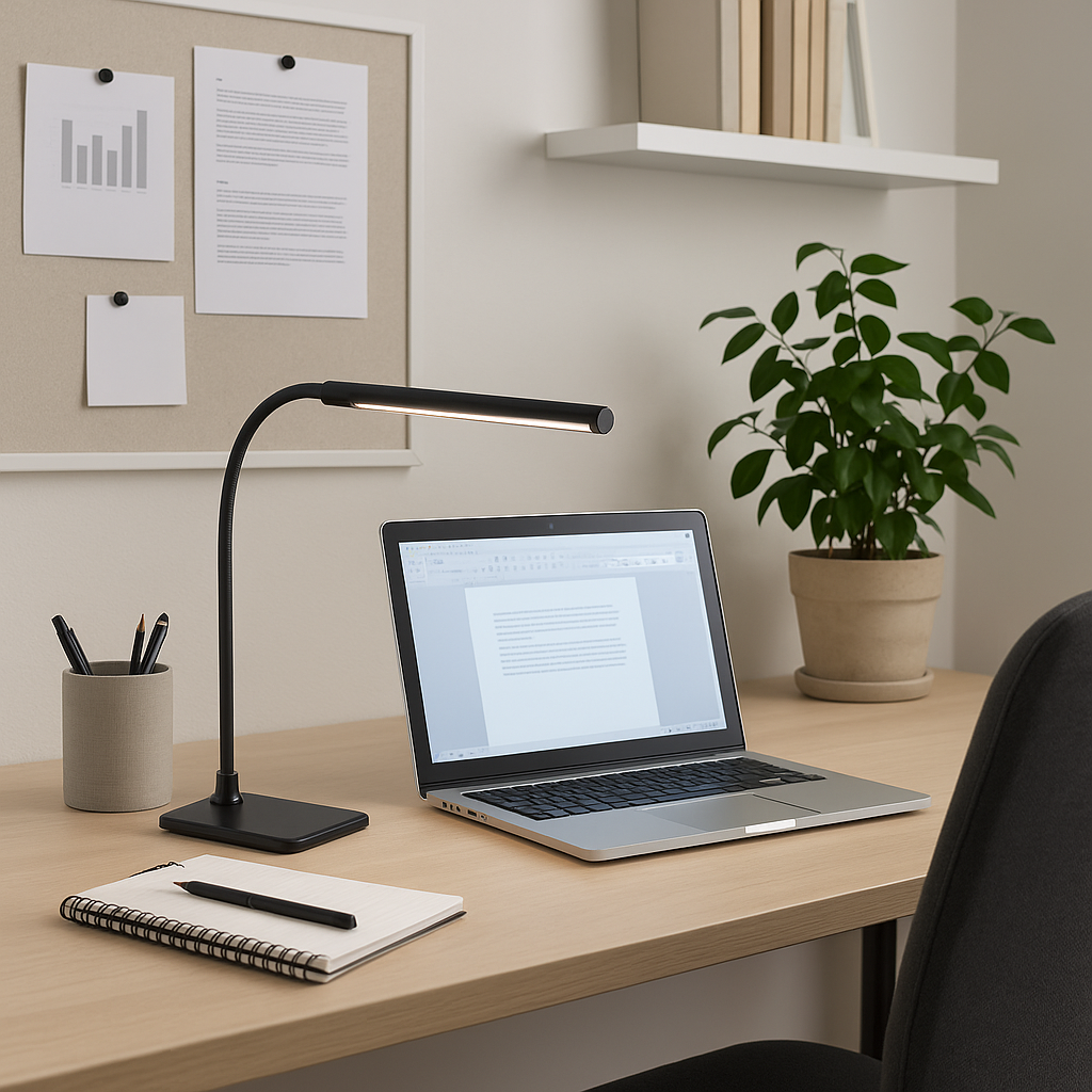 Portátil Escritorio Negro LED