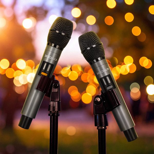 2 MICROFONOS INALAMBRICOS XION XI-MICWDUO