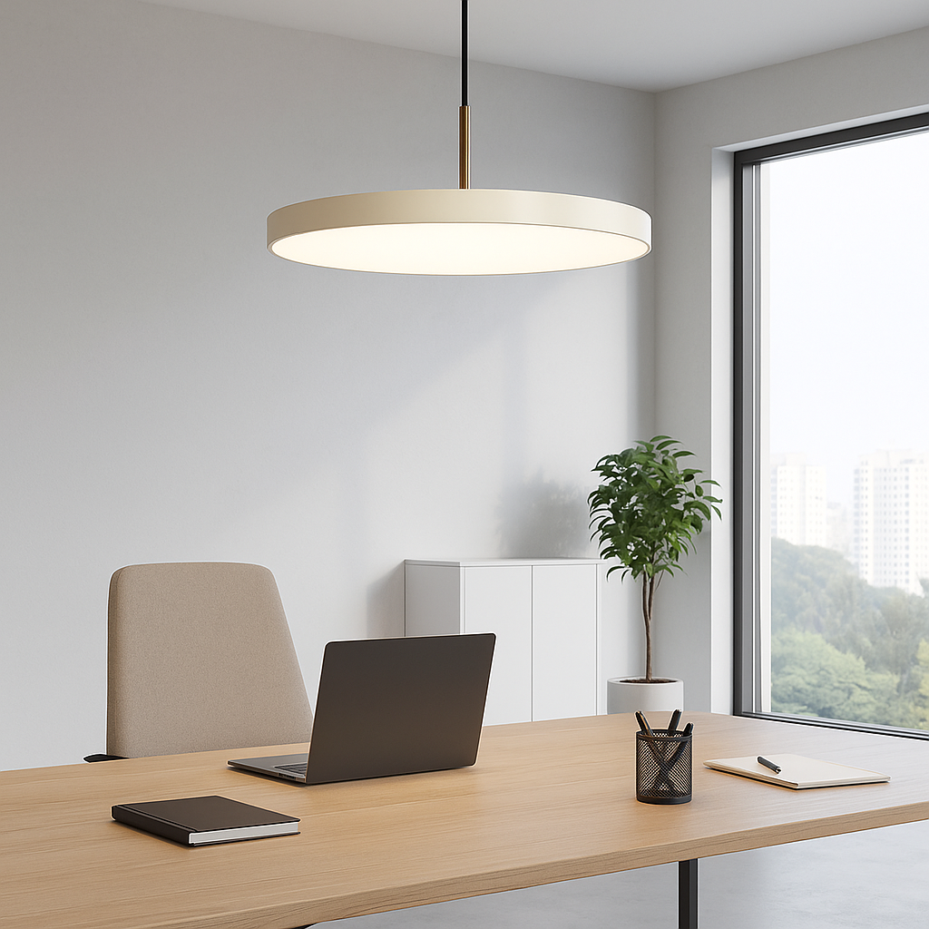 Artefacto Colgante Florence Grande Blanco