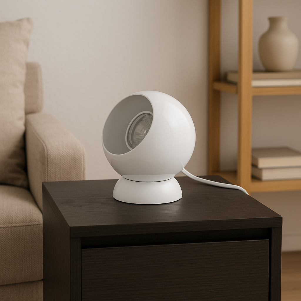 Portátil de Mesa Blanca