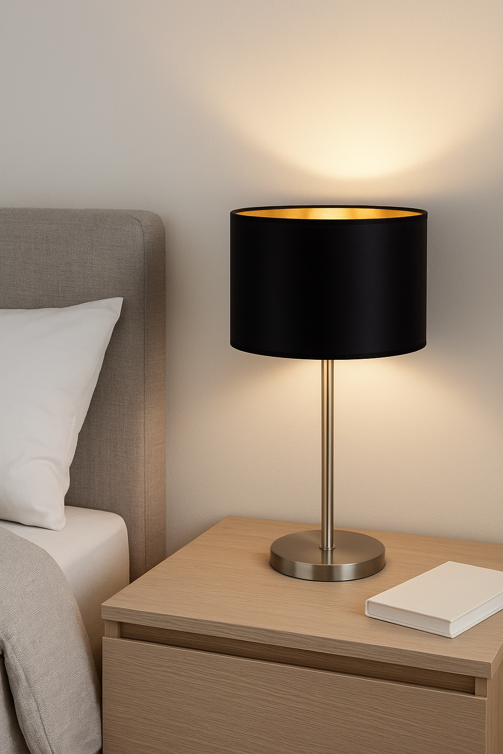 Portátil Mesa Tela Negra Base Niquel