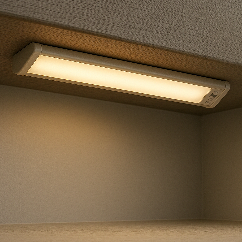 Luminaria Magnética Gris 2W 3000K USB Sensor Proximidad 40cm