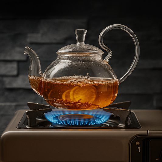 Tetera vidrio borosilicato 800ml