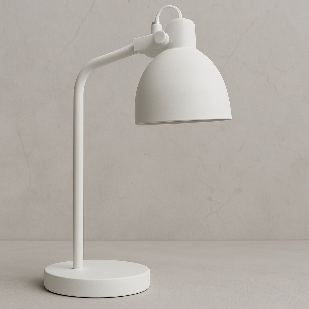 Lámpara de Mesa Pixar – Blanca Minimalista