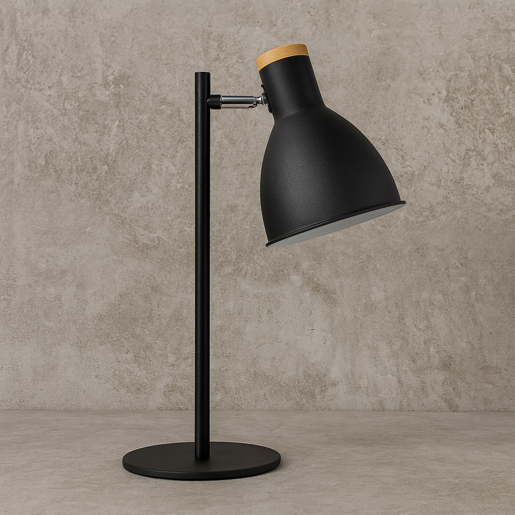 Artefacto decorativo de mesa Odin en negro