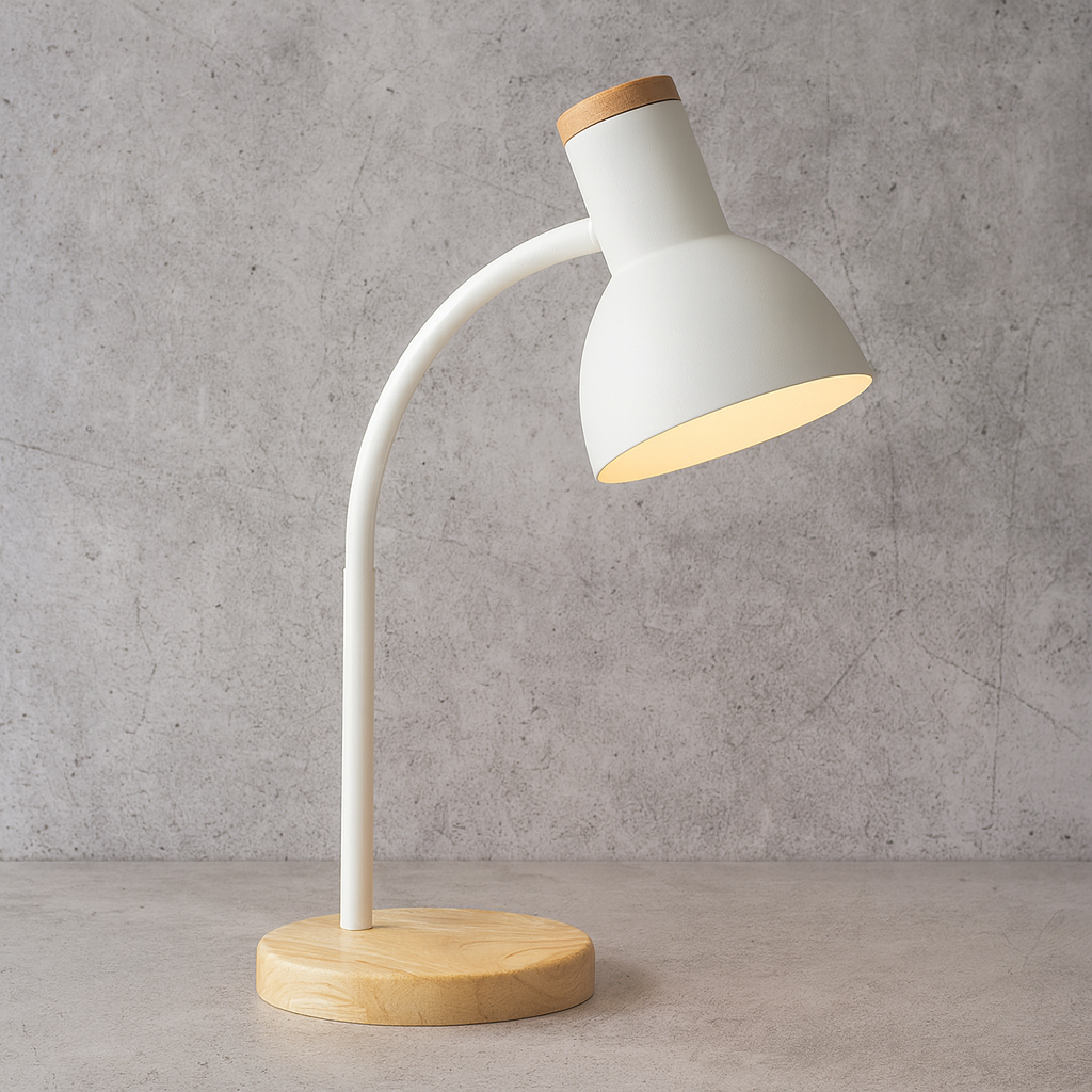 Lámpara de mesa decorativa SOFIA BLANCA