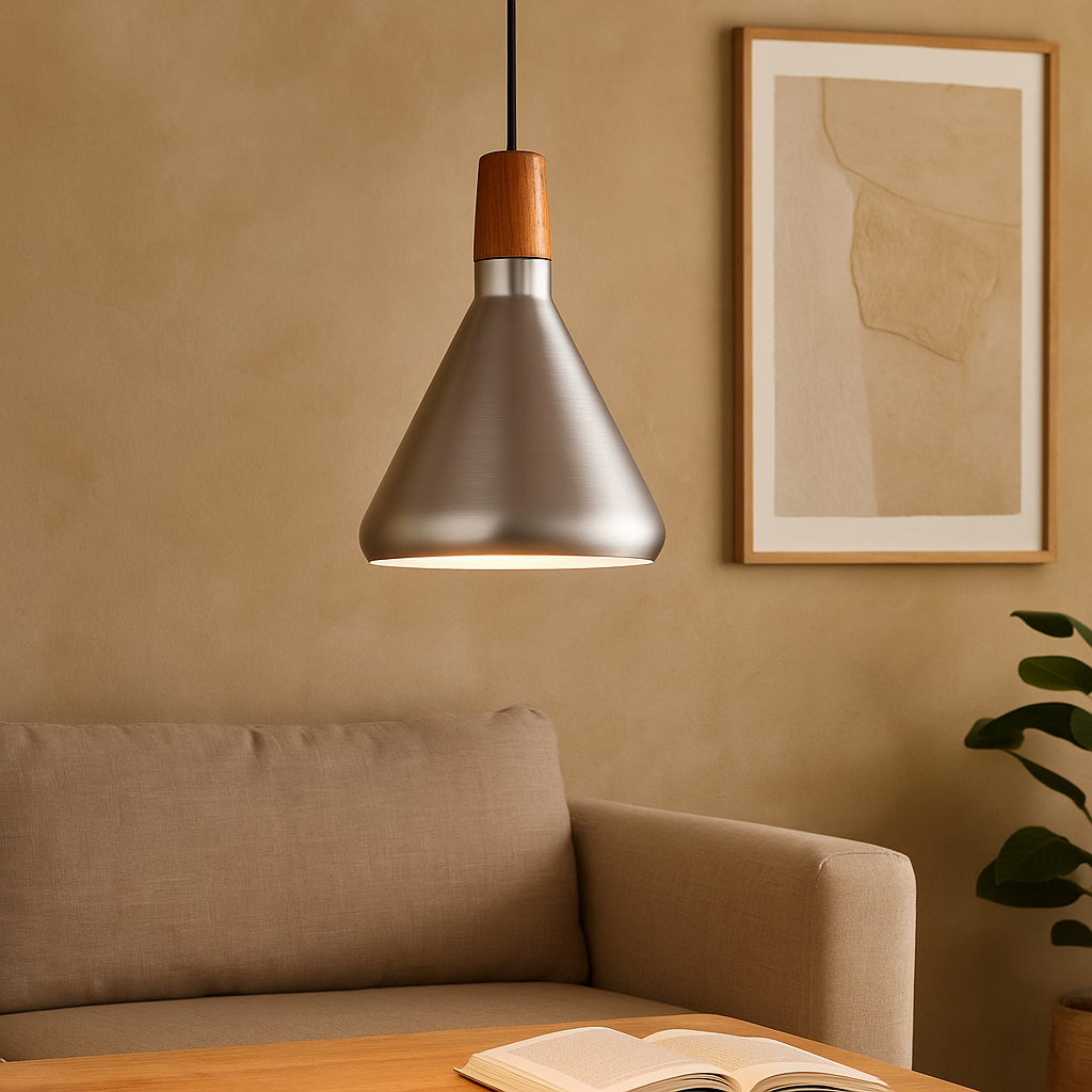 Artefacto Colgante Decorativo Titan 18 cm – Chrome