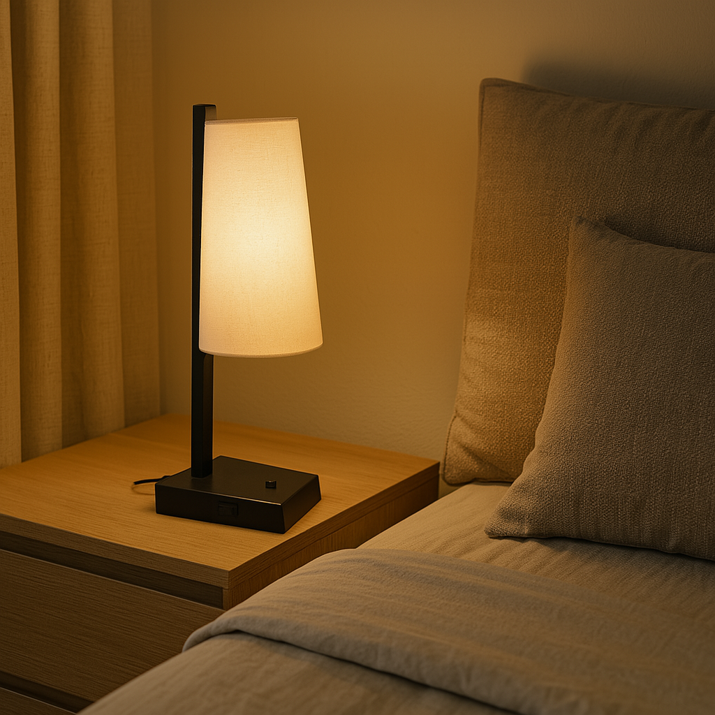 ARTEFACTO DECORATIVO DE MESA KAUNAS CON CARGADOR USB