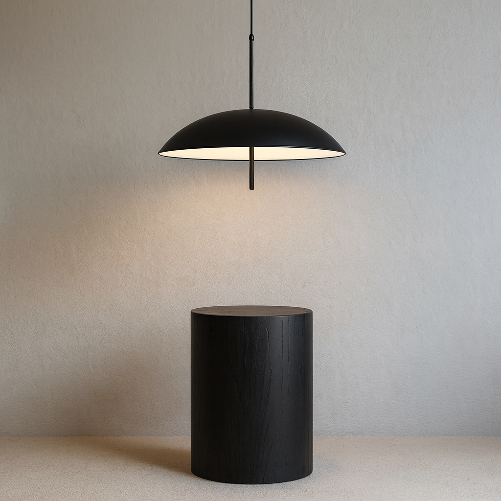 Artefacto Colgante Decorativo Pauline Big en color negro