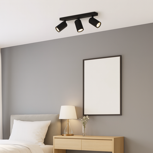 ARTEFACTO LETICIA ADOSAR ORIENTABLE (X3) - NEGRA