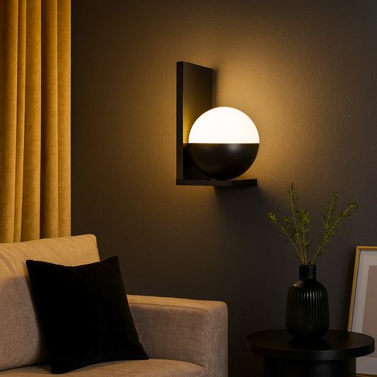 ARTEFACTO PARA PARED TAMPA - NEGRO