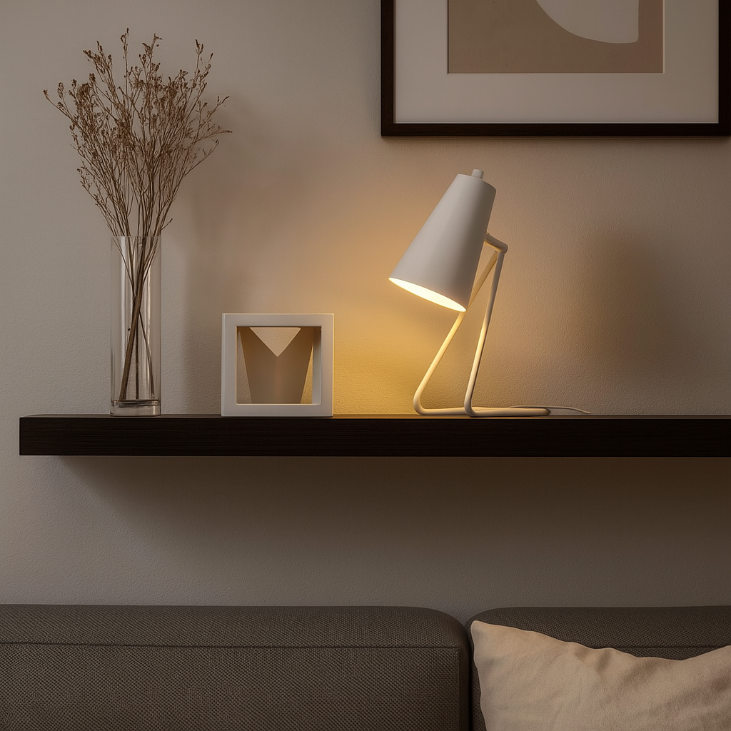 ARTEFACTO DECORATIVO DE MESA SAN PETERSBURGO - BLANCO