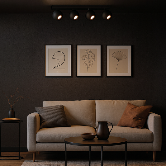 ARTEFACTO DECORATIVO DE ADOSAR SAN NICOLAS X4 - BLACK