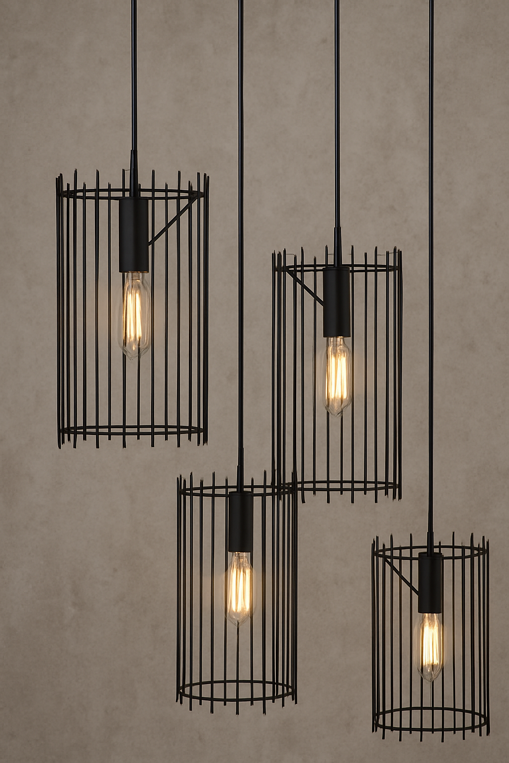 Colgante Decorativo ESSEN X5 - Negro