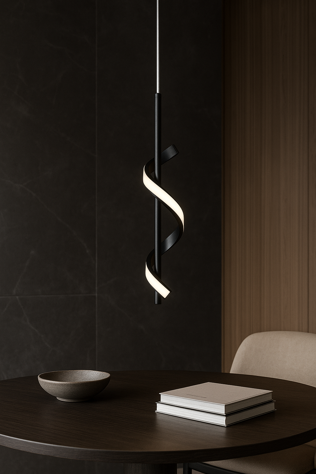 Colgante Decorativo Ribeiro – Negro