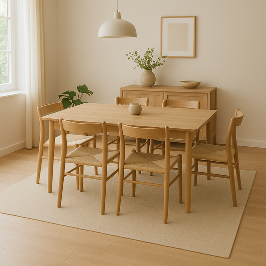 ALFOMBRA NATURAL 122X178CM LISA