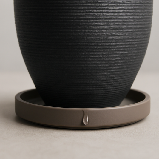 PLATO P/ MACETA SIMIL CEMENTO "G"