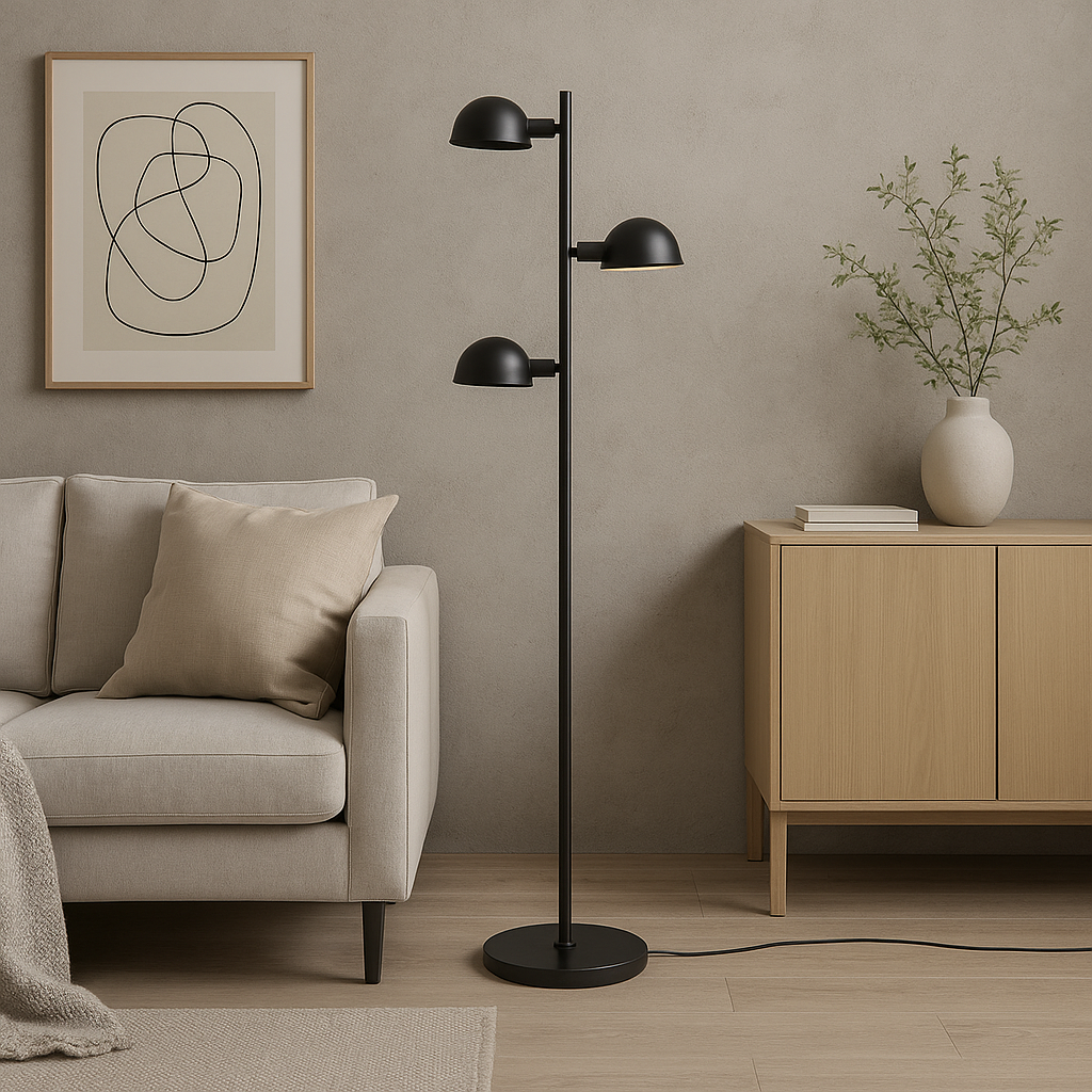 Lámpara de Pie BENSON – Diseño Minimalista y Funcionalidad Moderna