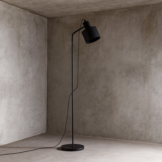 ARTEFACTO DECORATIVO DE PIE SAN MARTIN NEGRO