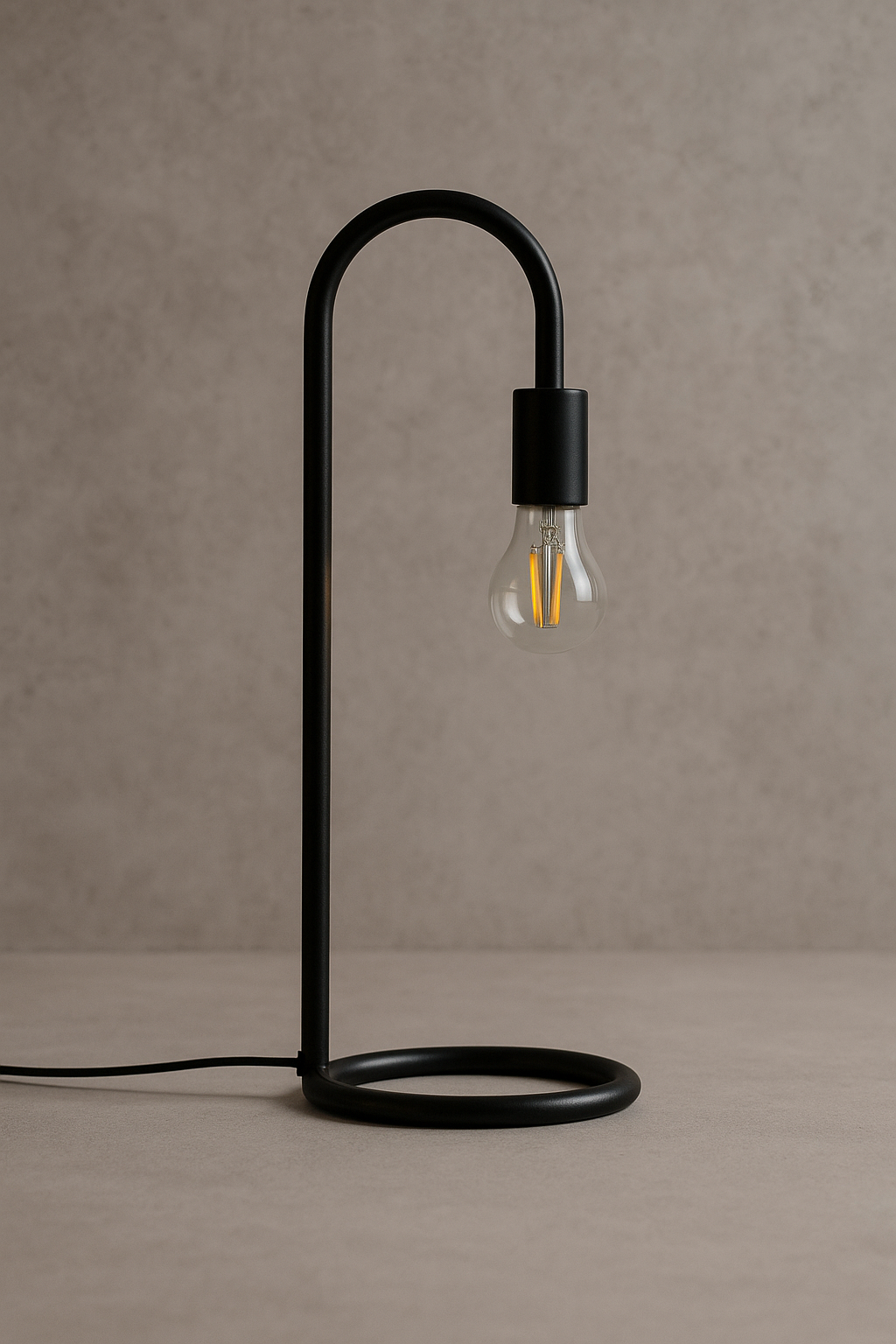 Lámpara de Mesa NUR – Negro