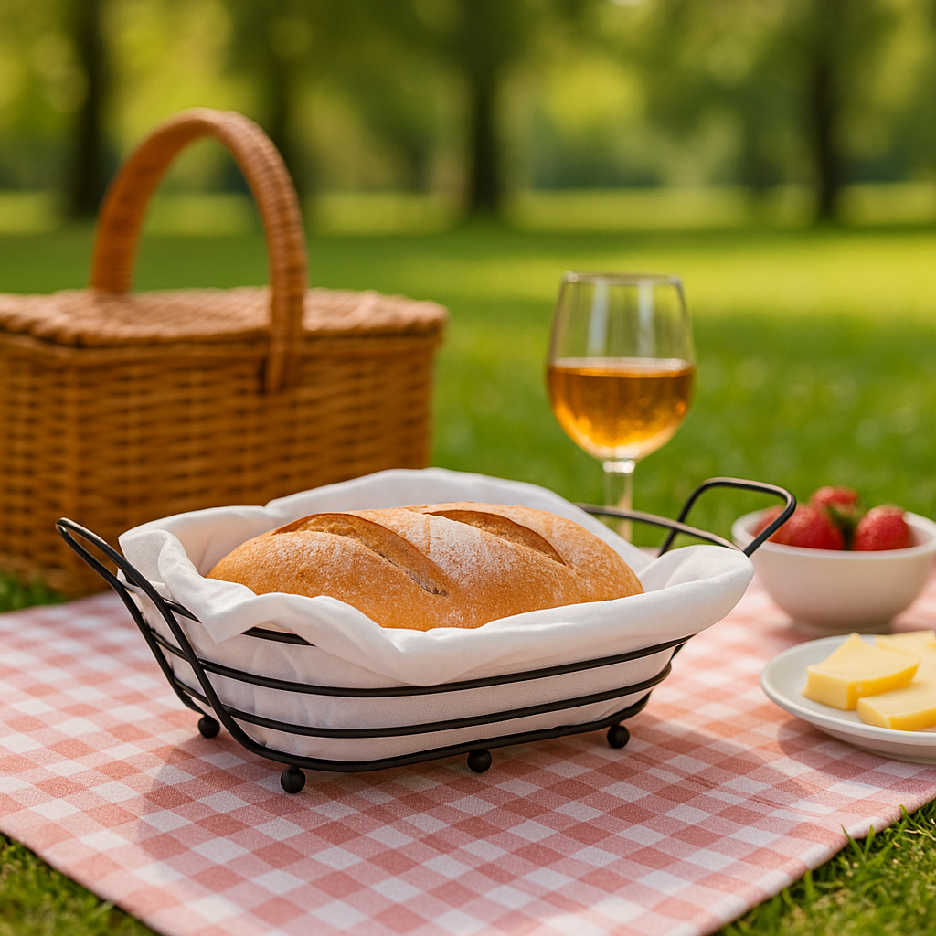 PANERA RECTANGULAR 26X19CM X7CM METALICA LH-3673