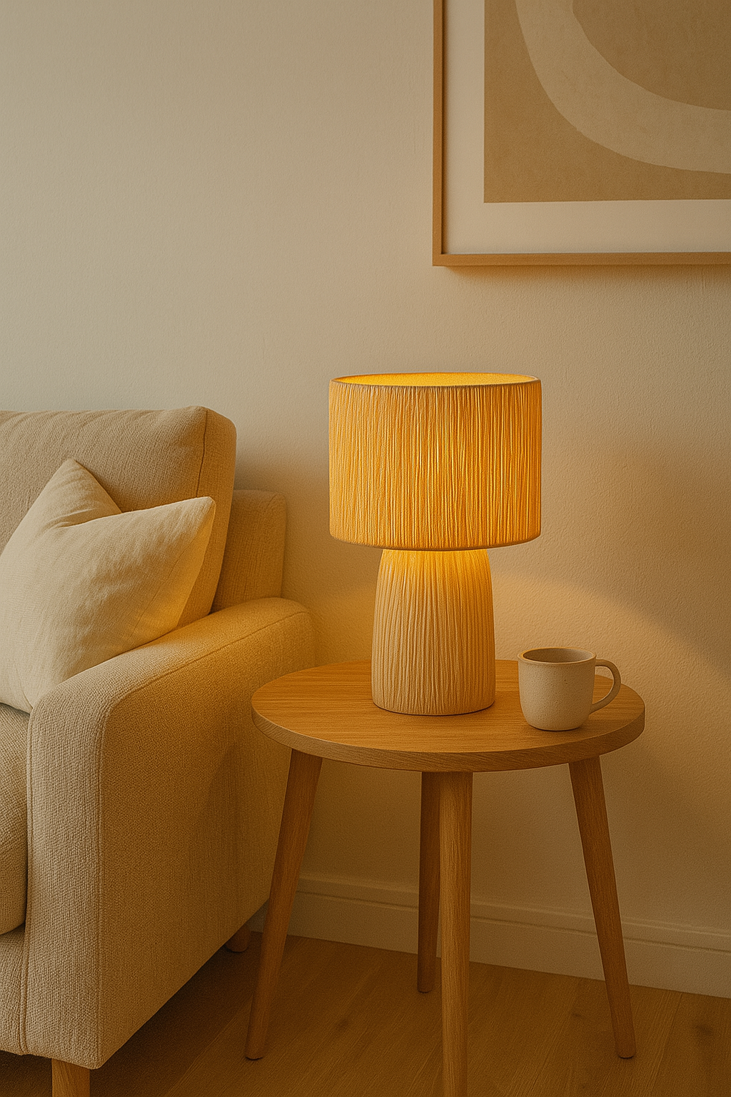 LÁMPARA DECORATIVA DE MESA EN TENDENCIA BUKANO - WOOD