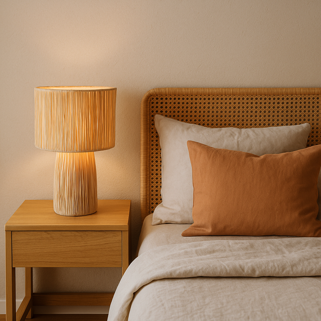 LÁMPARA DECORATIVA DE MESA EN TENDENCIA BUKANO - WOOD