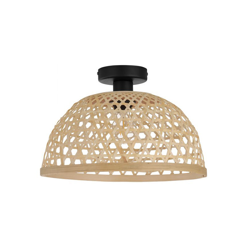1 APLIQUE TECHO RATTAN CLARO 1XE27 Ø370MM CLAVERDON EGLO