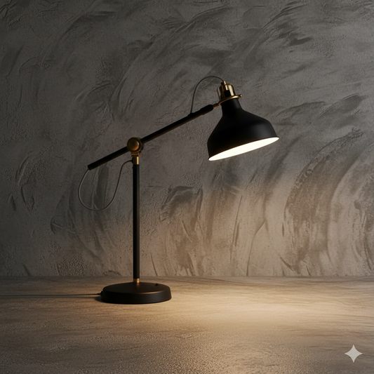 Artefacto decorativo de mesa Cartagena en color negro