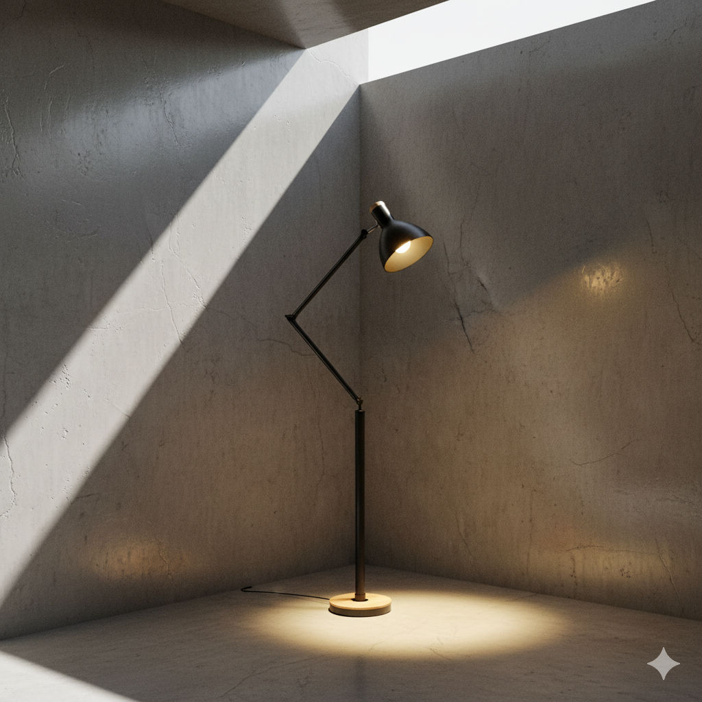 ARTEFACTO DECORATIVO DE PIE FORKS NEGRO