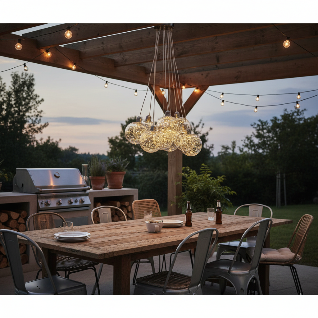 Lampara De Techo Araña