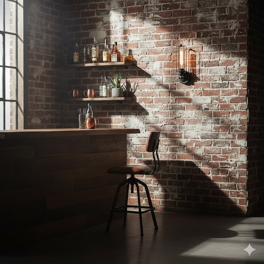 ARTEFACTO DE PARED INDUSTRIAL COCO