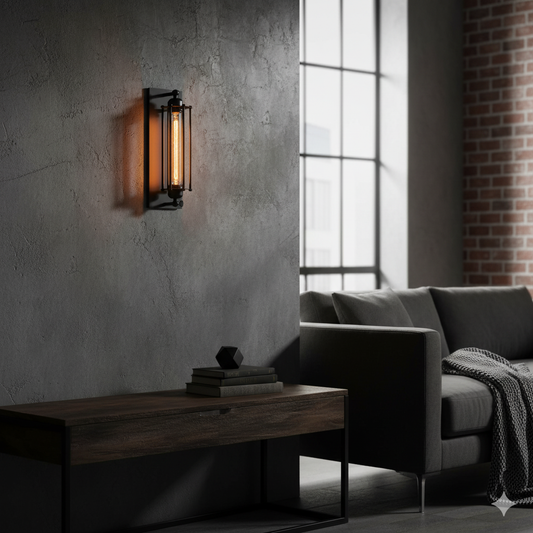 ARTEFACTO DE PARED INDUSTRIAL TOMMY
