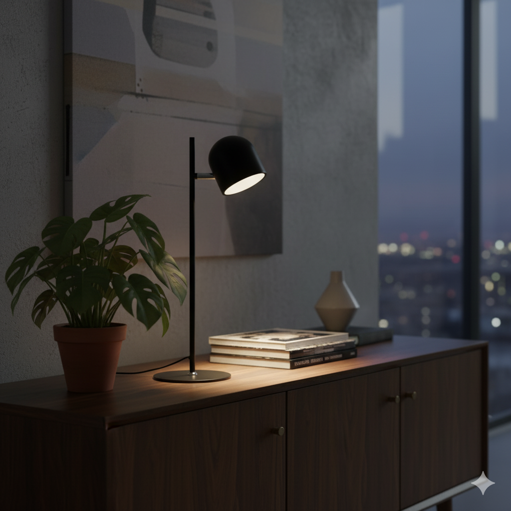 Lámpara de Mesa Mónaco - Un toque de diseño minimalista