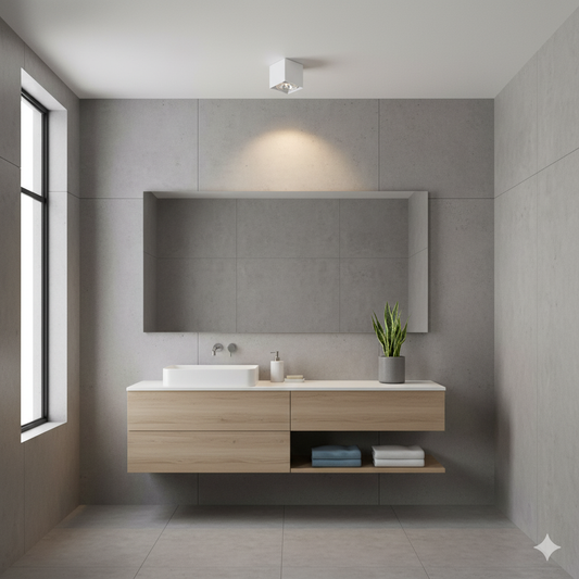 ARTEFACTO LUX DOWNLIGHT CUADRADO PARA AR111 MACHADO - BLANCO