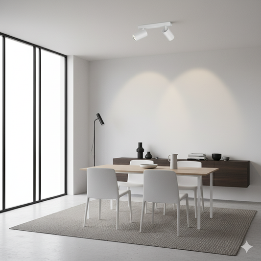 ARTEFACTO LETICIA ADOSAR ORIENTABLE (X2) - BLANCA