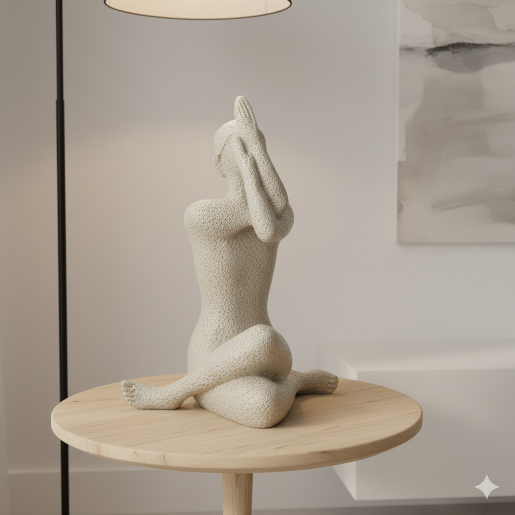 Figura Decorativa Yoga Loto