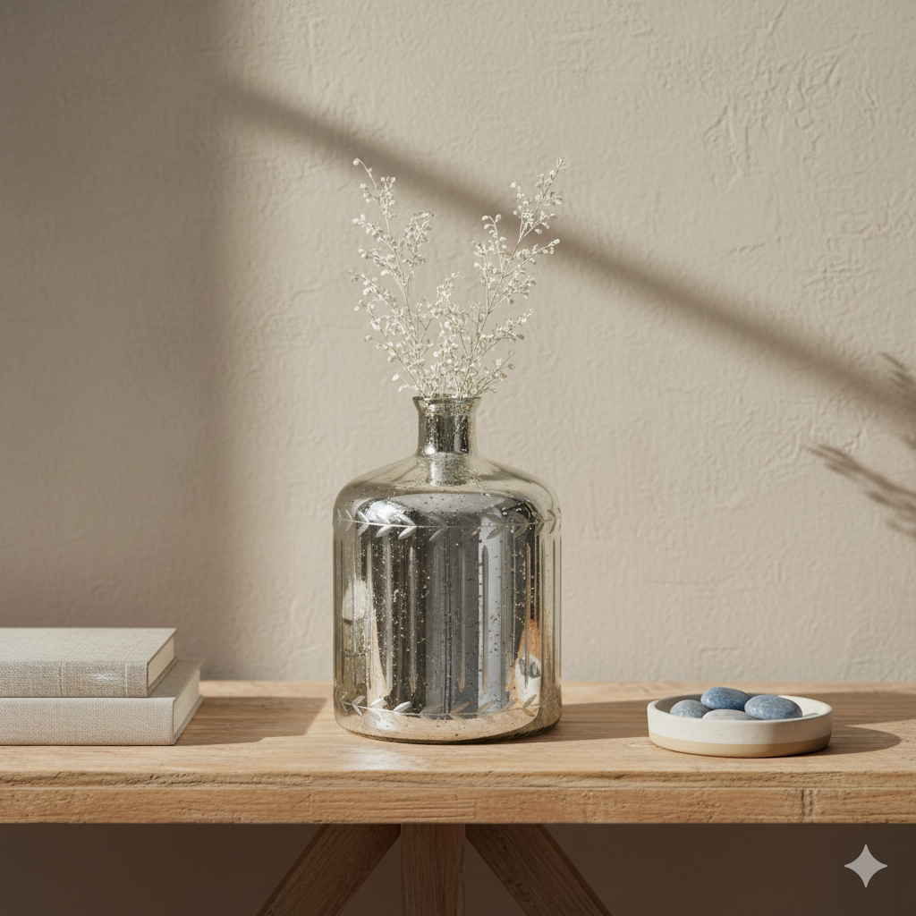 Florero de Vidrio Vanguardista