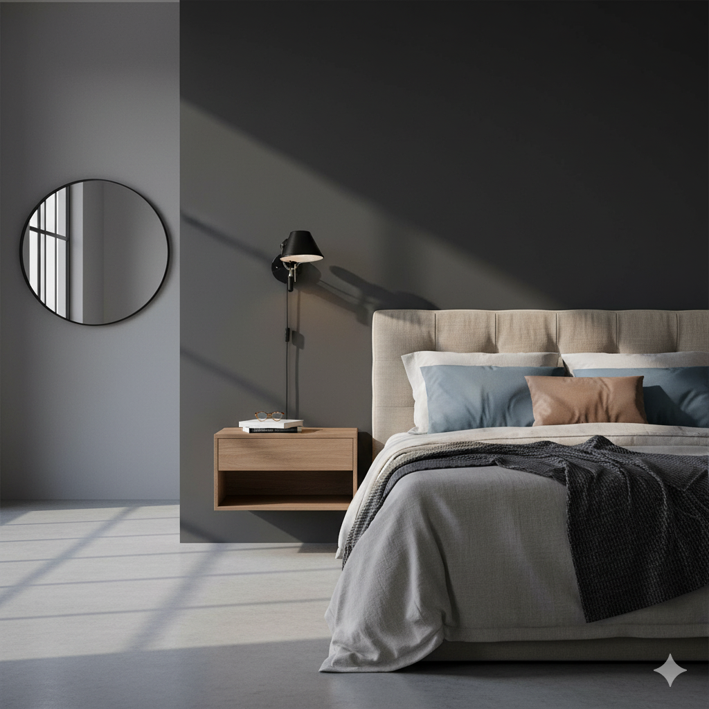 ARTEFACTO DECORATIVO DE PARED NANO CHARLOTTE - NEGRA
