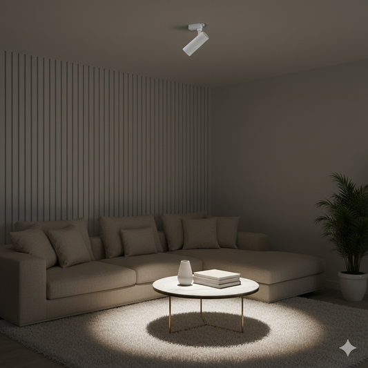 ARTEFACTO OLIVER ORIENTABLE BLANCO MATE