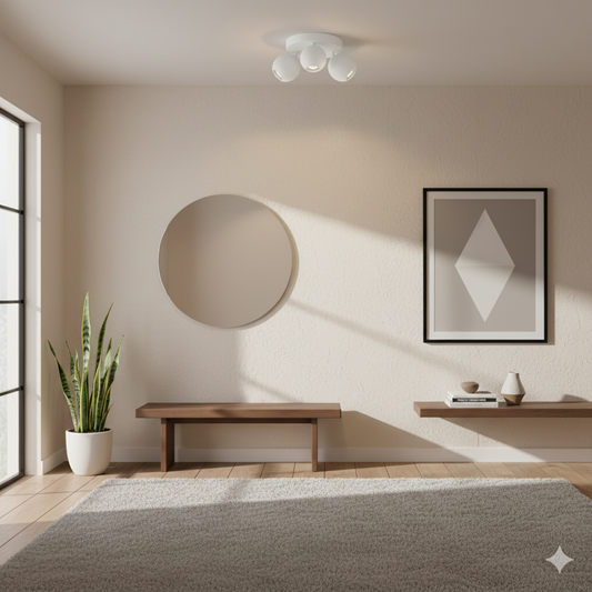 ARTEFACTO DECORATIVO DE ADOSAR SAN NICOLAS CIRCULAR X3 - WHITE