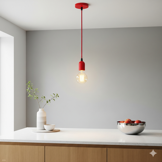 Artefacto Colgante Decorativo RAINBOW - ROJO: Color y Estilo para tus Espacios