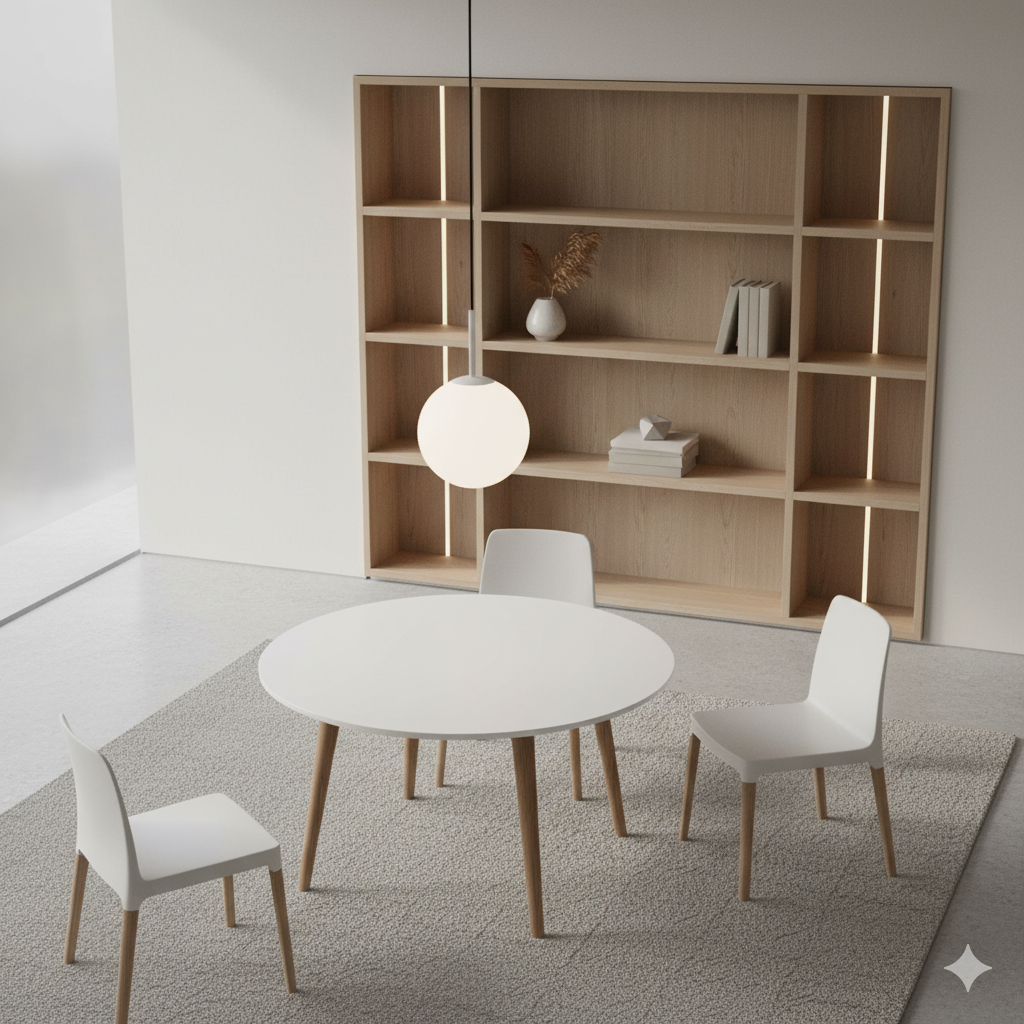 Artefacto colgante decorativo Venancio 2 en color blanco